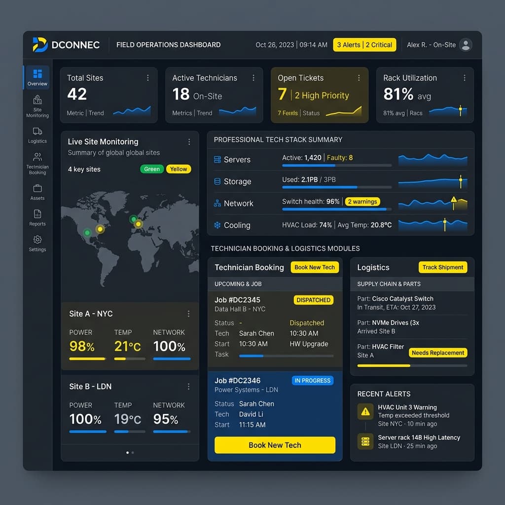 Enterprise Operations Platform — Enterprise · ERP