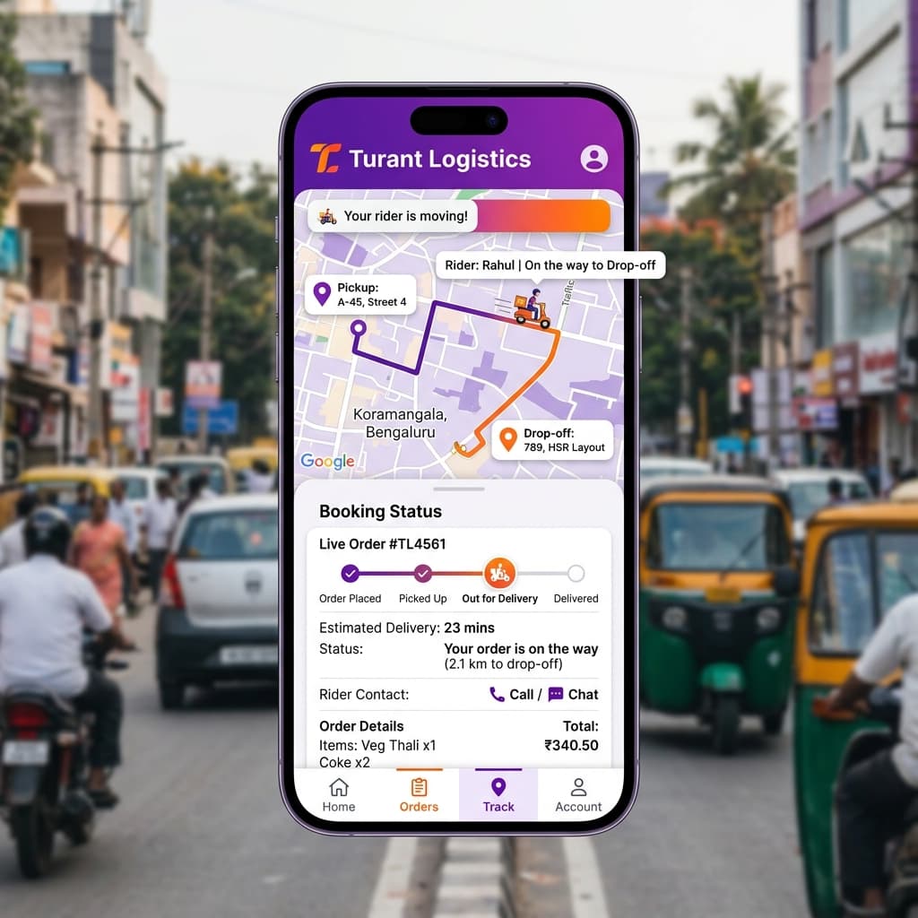 Hyperlocal Logistics Engine — Logistics · Real-time
